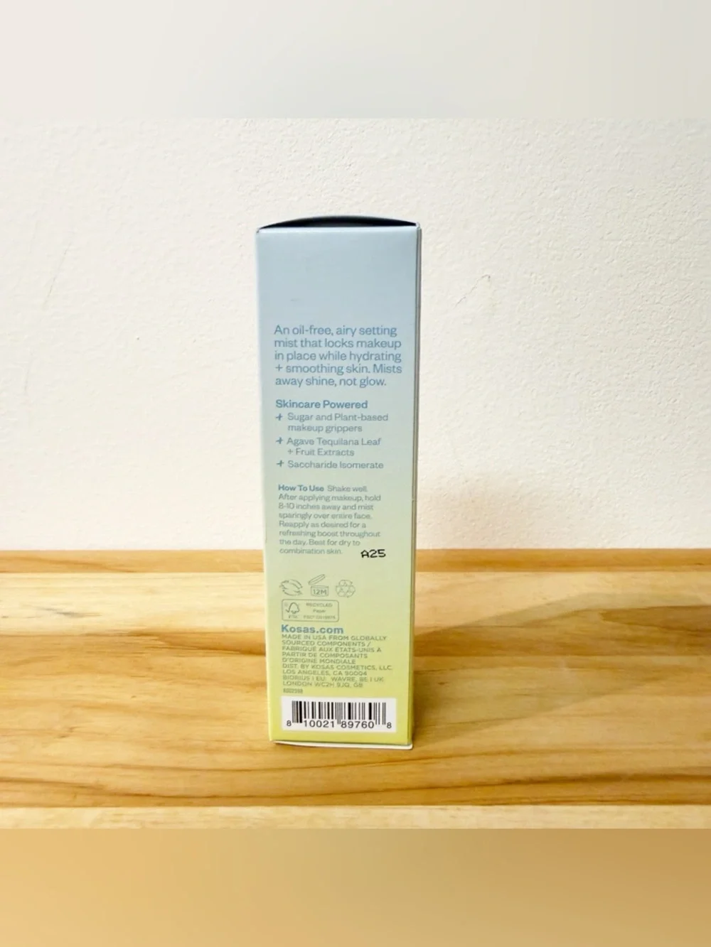 NIB KOSAS Cloud Set Airy Setting + Smoothing Mist